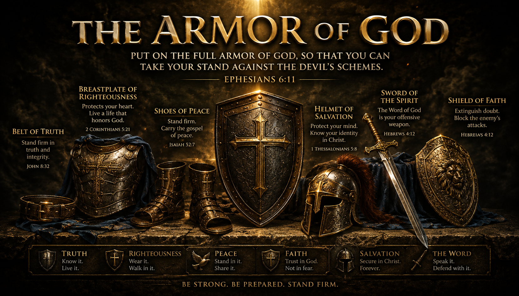 The Armour of God - Ephesians 6:11