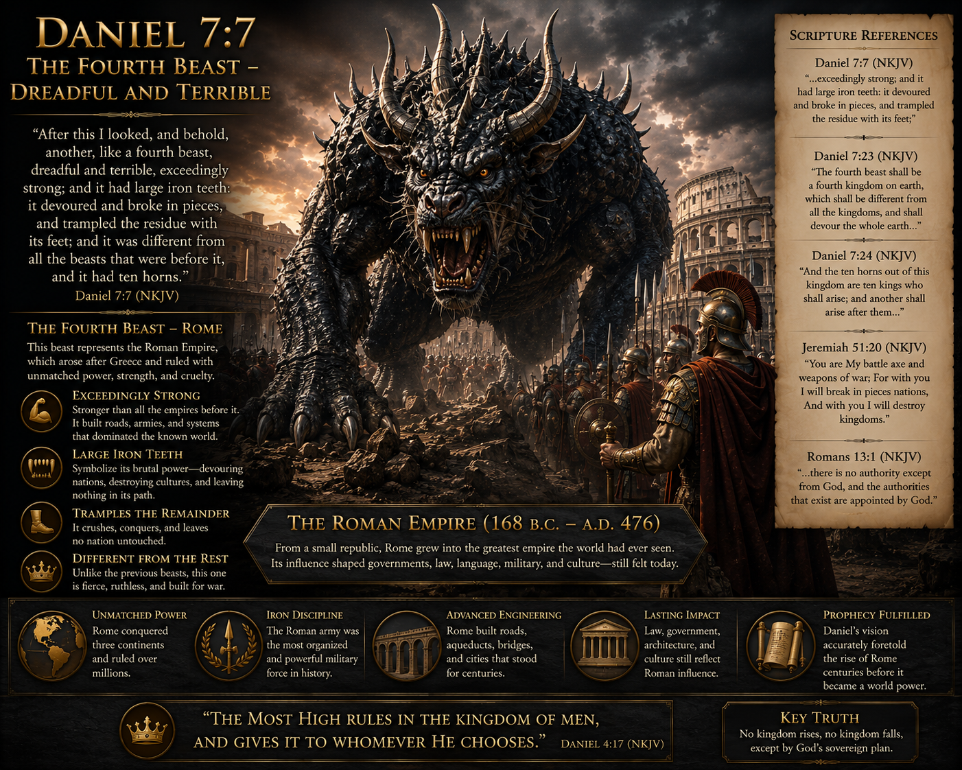 The Fourth Beast - Dreadful, Terrible, and Exceedingly Strong