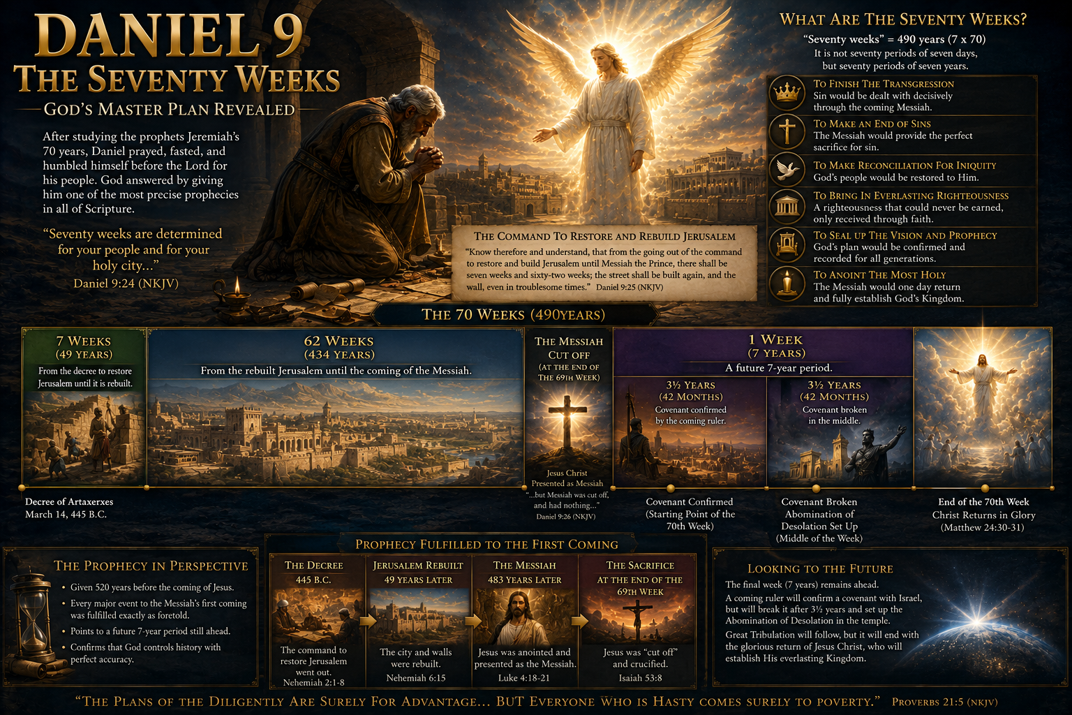 Daniel 9 The Seventy Weeks Overview