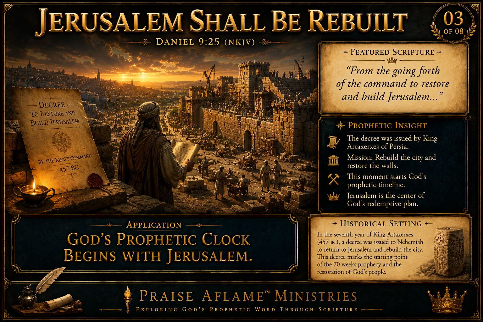 Jerusalem Shall Be Rebuilt