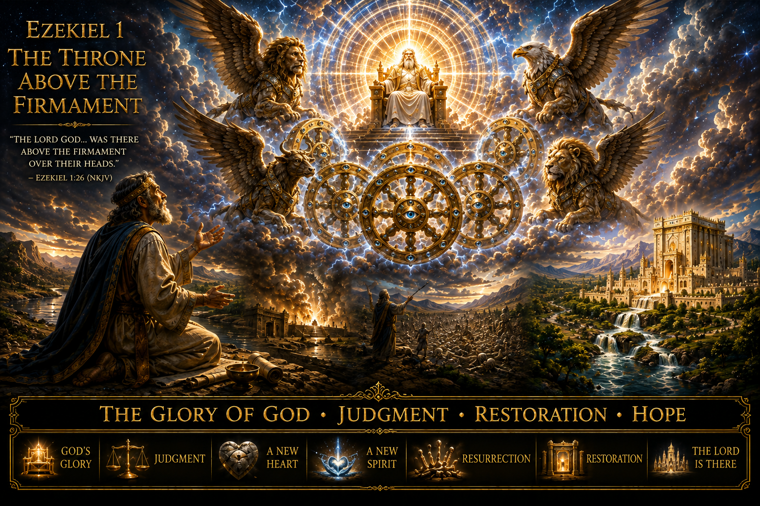 Ezekiel 1 — The Throne Vision
