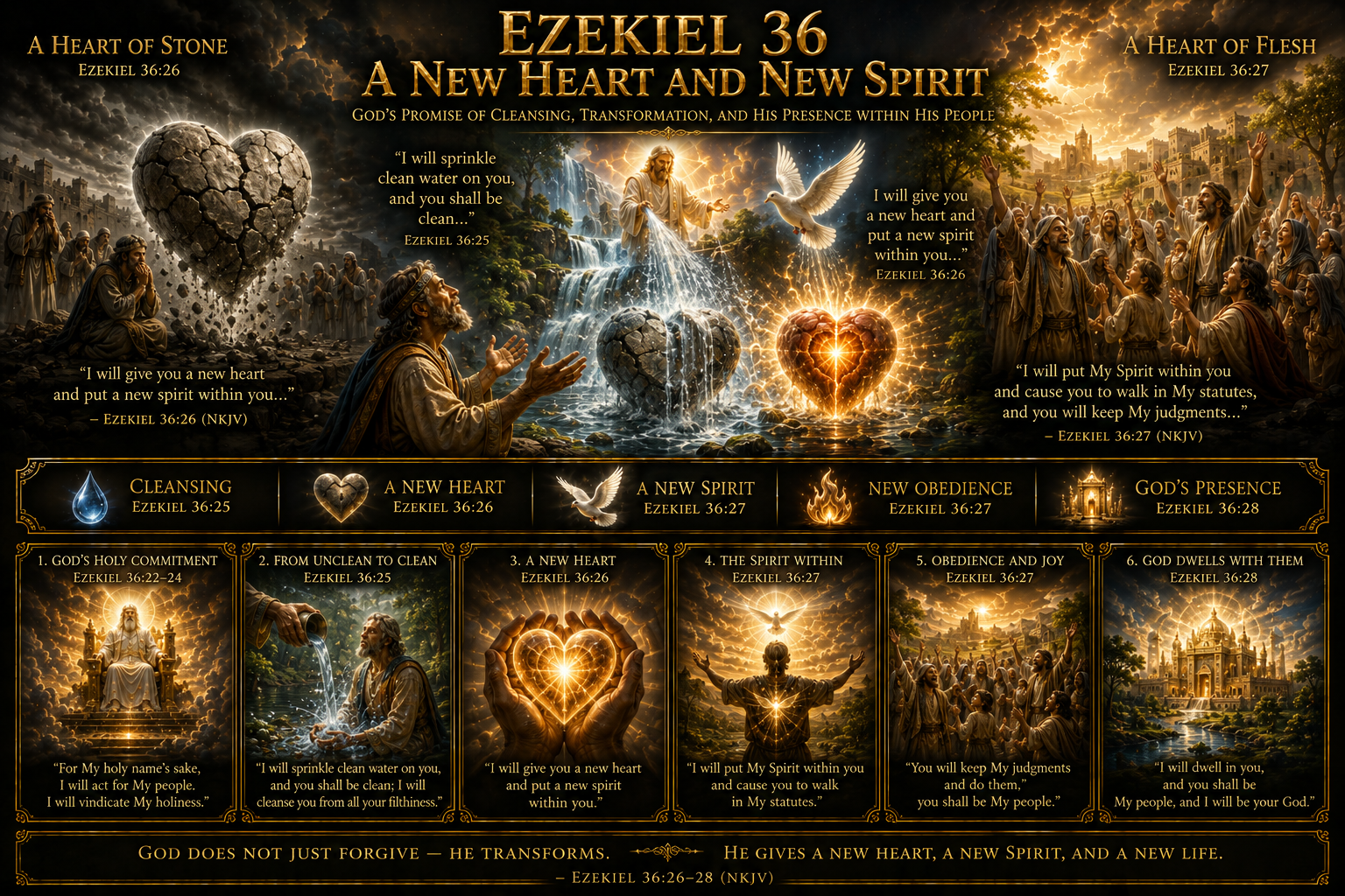Ezekiel 36 — A New Heart and New Spirit