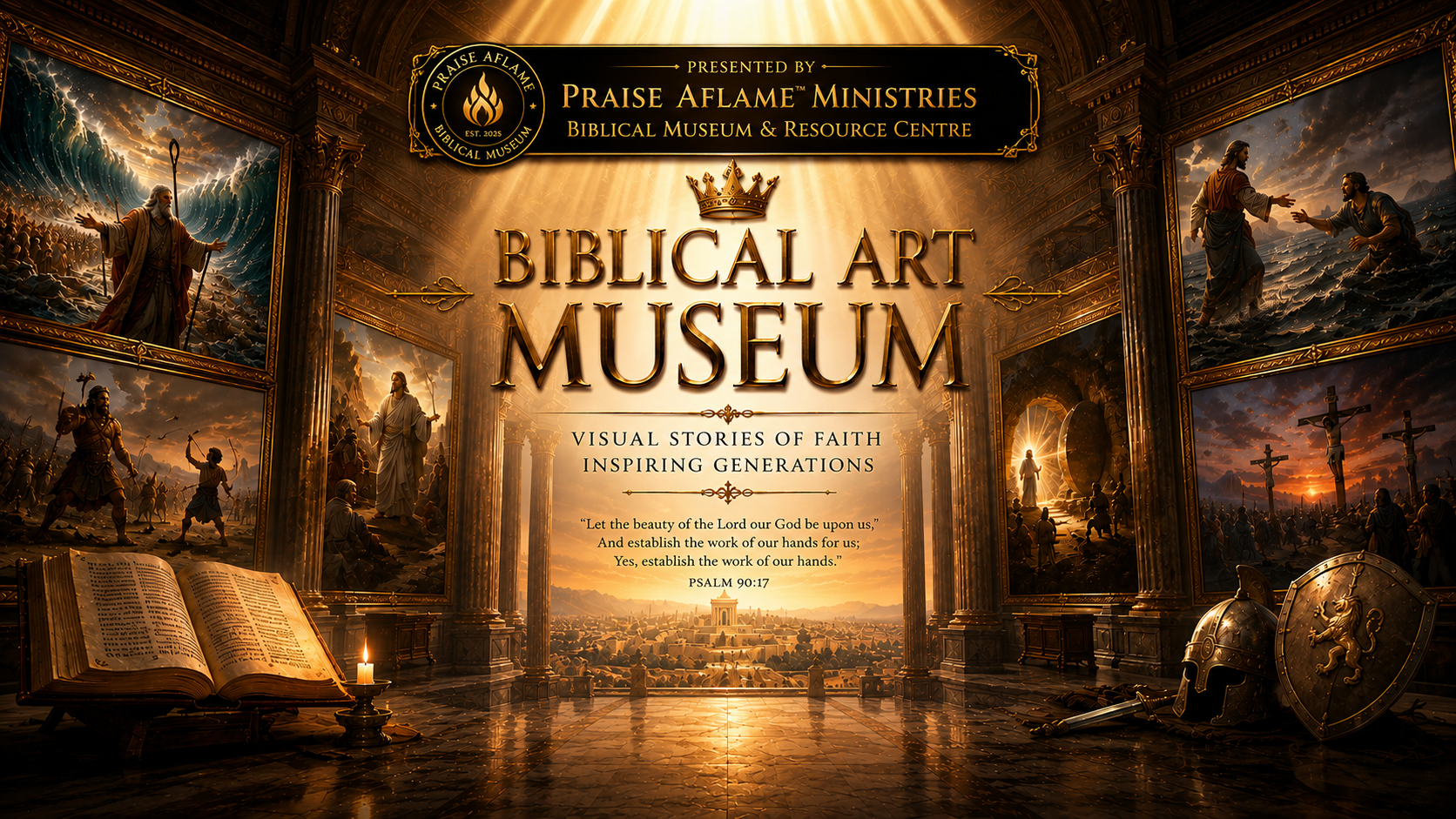 Biblical Art Museum Grand Gallery Banner