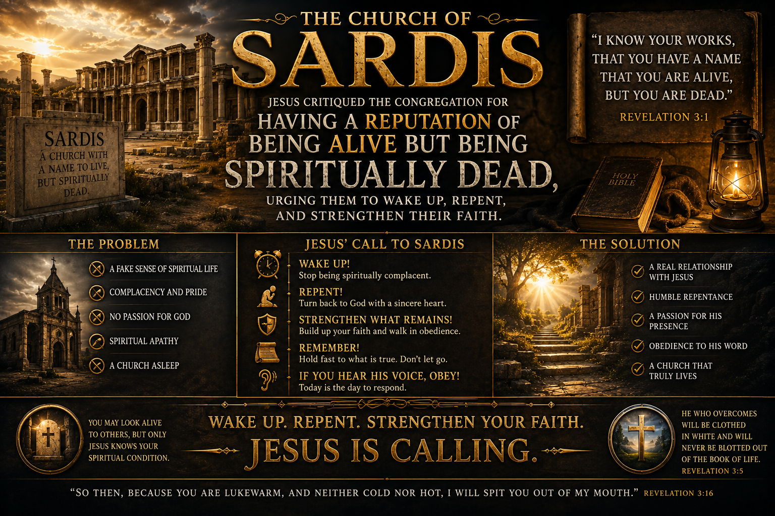 Sardis — The Spiritually Dead Church