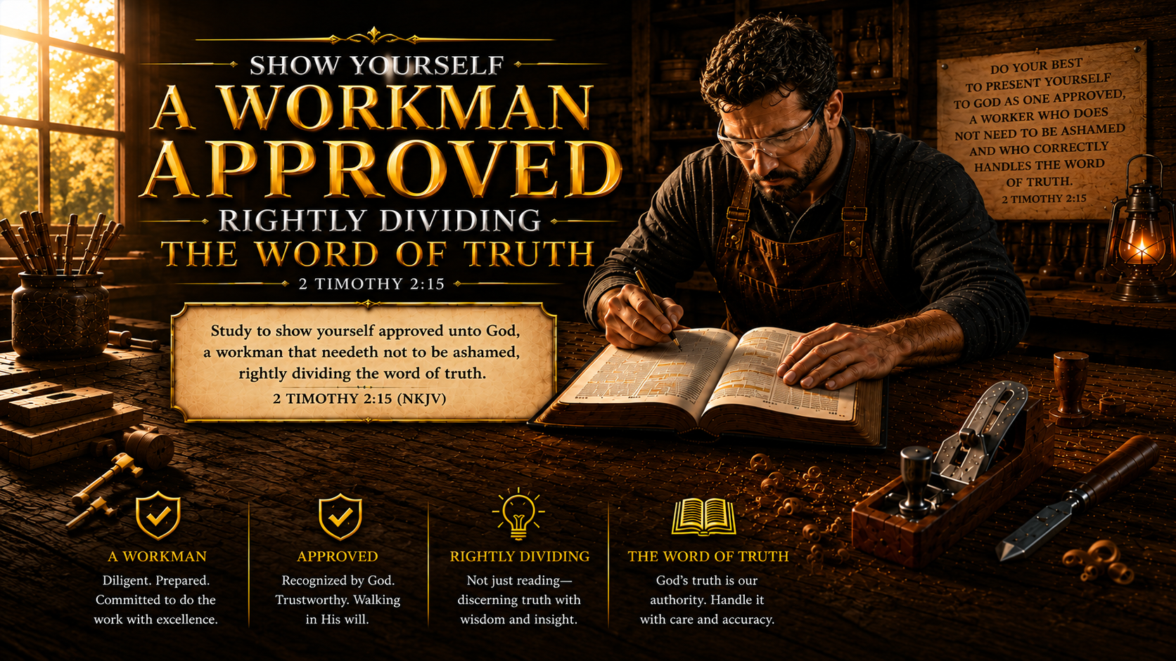 A Workman Approved - 2 Timothy 2:15